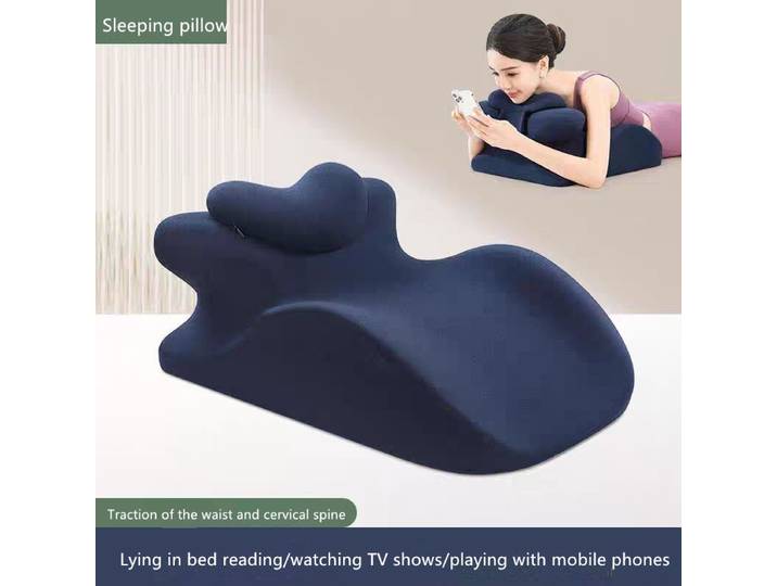 Mentir sur le lit oreiller de couchage s'allonger sur le lit artefact multifonctionnel Position propriée oreiller de menthe allongé coussin d'oreiller