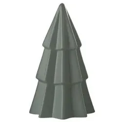 Agra Weihnachtsbaum dunkelgrün Porzellan M