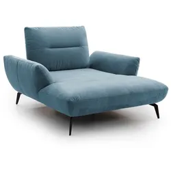 Loveseat-Sessel Payton Stoff Azure