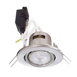 Deko Light Deneb 110016 Deckeneinbauring LED, Halogen GU10 50 W Silber