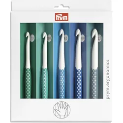Prym Häkelnadeln Set ergonomics, Nadel, Mehrfarbig