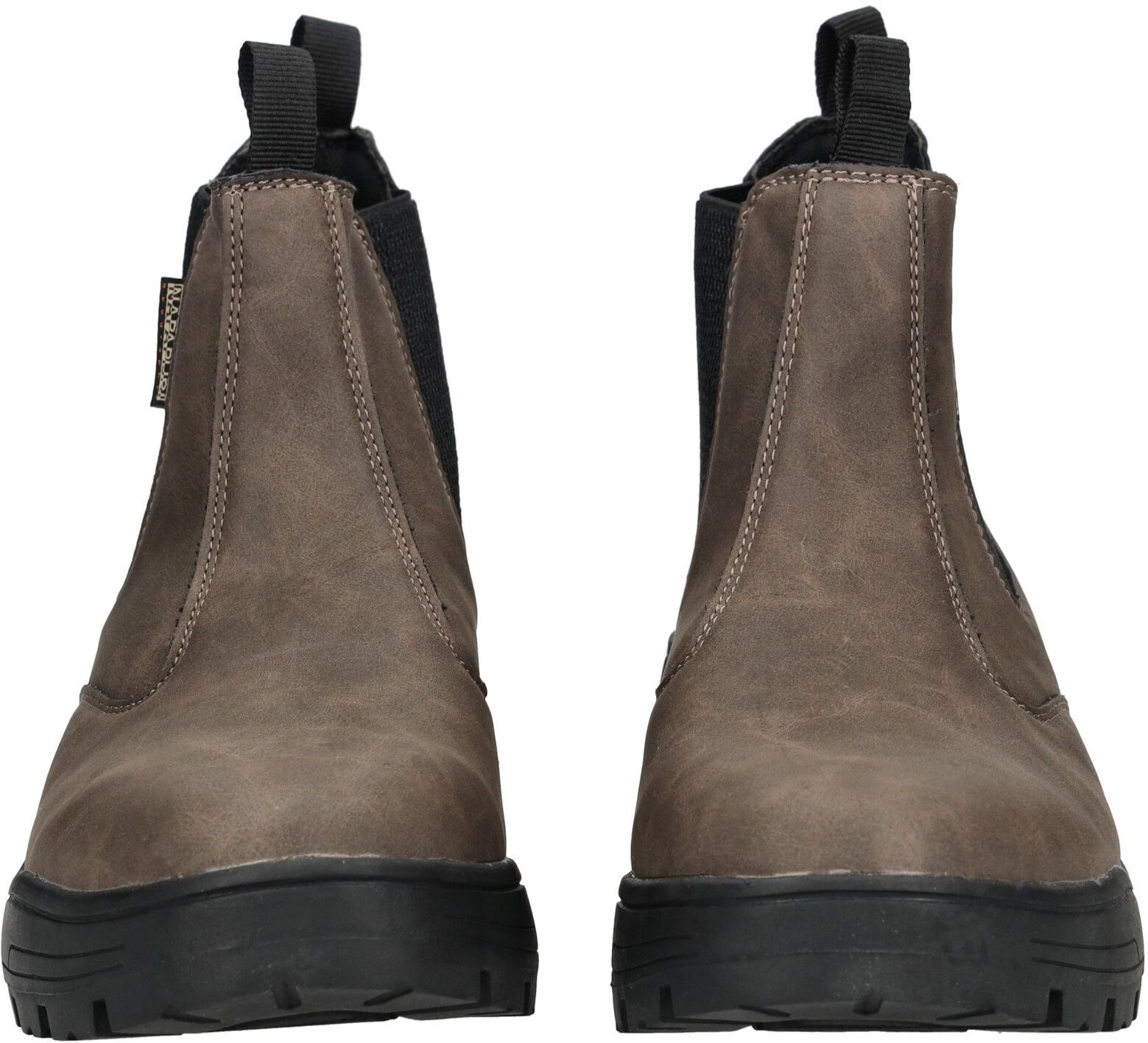 Schnürstiefelette NAPAPIJRI "Napapijri Stiefelette Lederimitat/Textil", Herren, Gr. 42, braun, Lederimitat, Textil, Schuhe Schnürstiefelette