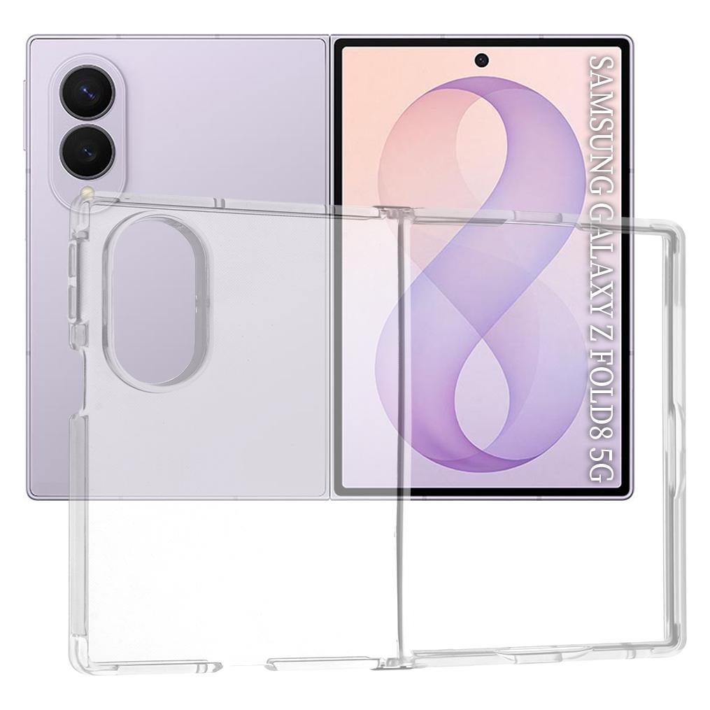 Techsuit - Clear Silicone - Samsung Galaxy Z Fold8 - Transparent (Samsung Galaxy Z Fold8) (72059947)