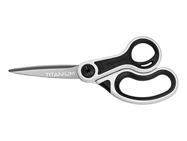 Schaar westcott carbo nitride - 20,4cm zwart op blister