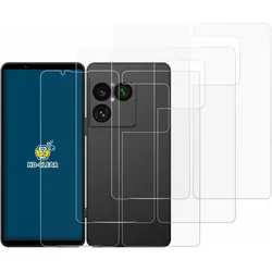 Brotect Schutzfolie für Sony Xperia 1 VIII (Display+Rückseite) Displayschutz Displayschutzfolie Folie Klar T (6 Stk., Sony Xperia 1 VII), Smartphone Schutzfolie, Transparent