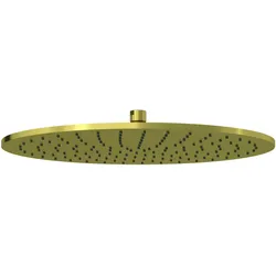 KLUDI A-QA Kopfbrause, Metall-Kopfbrause, Ø 400mm, 64340N0-00, Farbe: Brushed Gold
