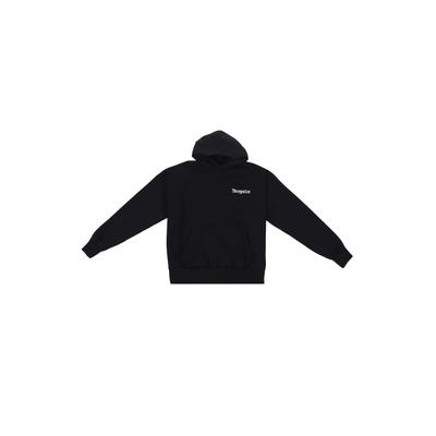 Kapuzenpullover DROPSIZE "Dropsize HEAVY OVERSIZE STAY STRONG HOODIE", Herren, Gr. L, schwarz, 70% Baumwolle, 30% Polyester, bedruckt, Rundhals, Pullover Kapuzenpullover