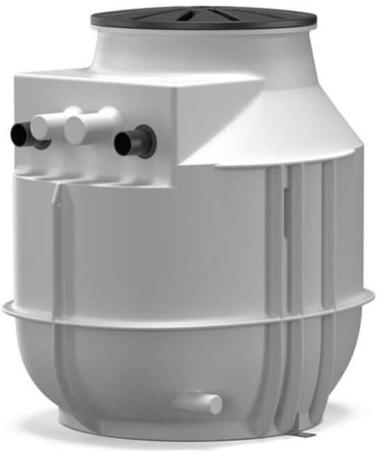 Wilo Station de pompage en cuve DrainLift WS 50 D, 400 l, avec réservoir (2525161)