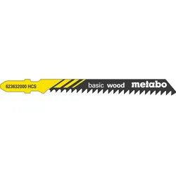 Metabo Stichsägeblätter basic wood 74 / 3,0 mm HCS - 623606000