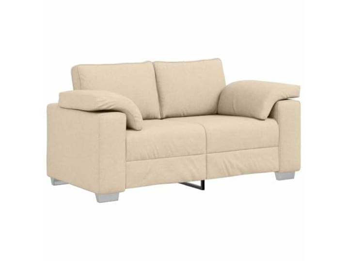 VIHHQGC Stoffsofa Creme 160 cm Zweisitzer Breite Armlehnen, Atmungsaktives Design, Langlebig, Modernes Wohnzimmer