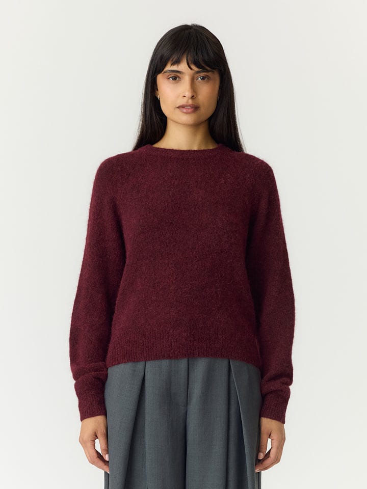 YAS Pullover in Bordeaux - XS