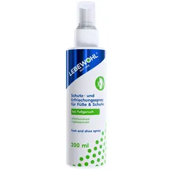 Lebewohl Schutz-und Erfrischungspray Füße&Schuhe 200 ml