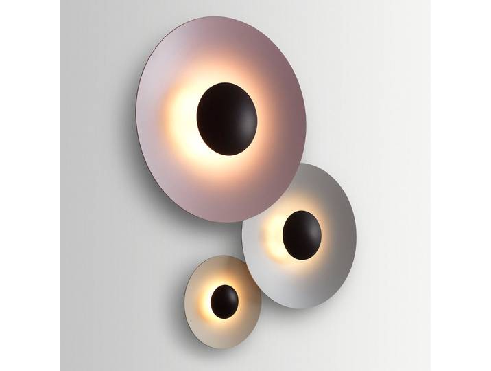 Ginger 32C Wandleuchte Stone Grey - Marset Ginger 32 C - Wohnzimmer - Design - Metall - Rund