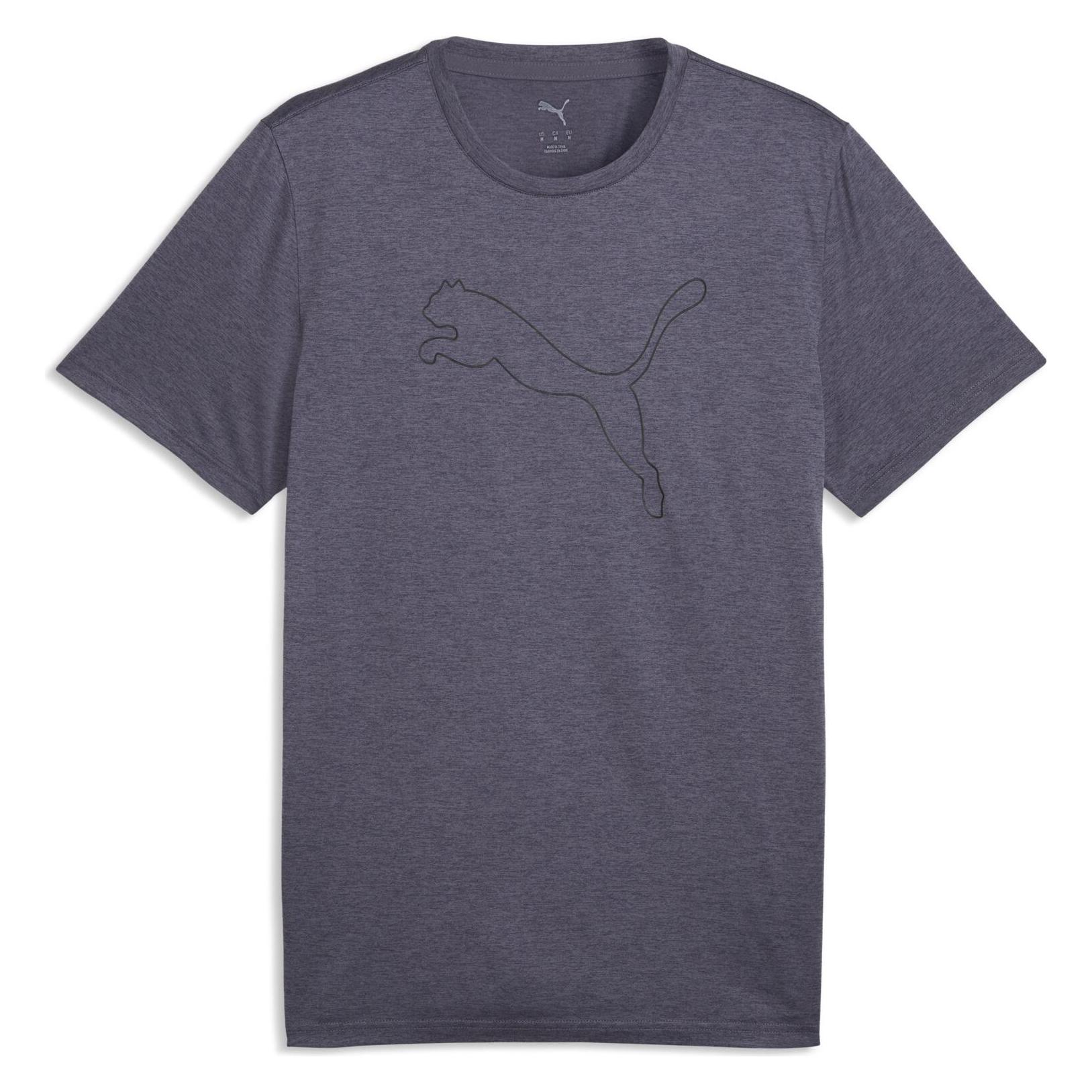Puma M TAD ESSENTIAL HEATHER CAT TEE (CF large cat) (S) (525907)