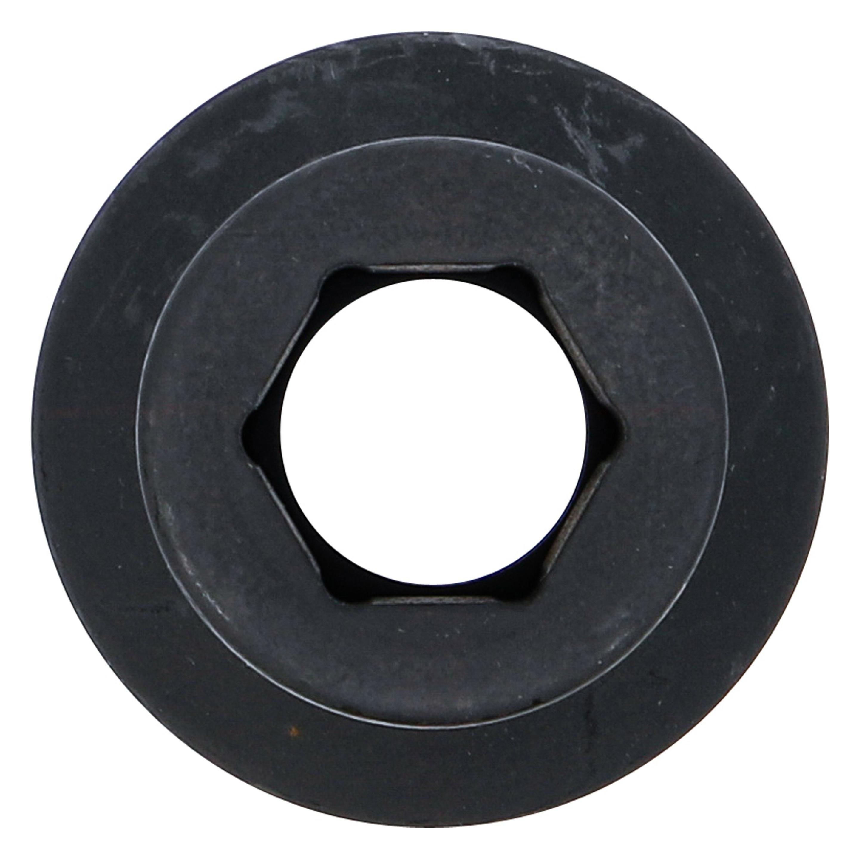 BGS Kraft-Steckschlüssel-Einsatz Sechskant, tief Antrieb Innenvierkant 25 mm (1") SW 21 mm (21 mm) (5500-21)