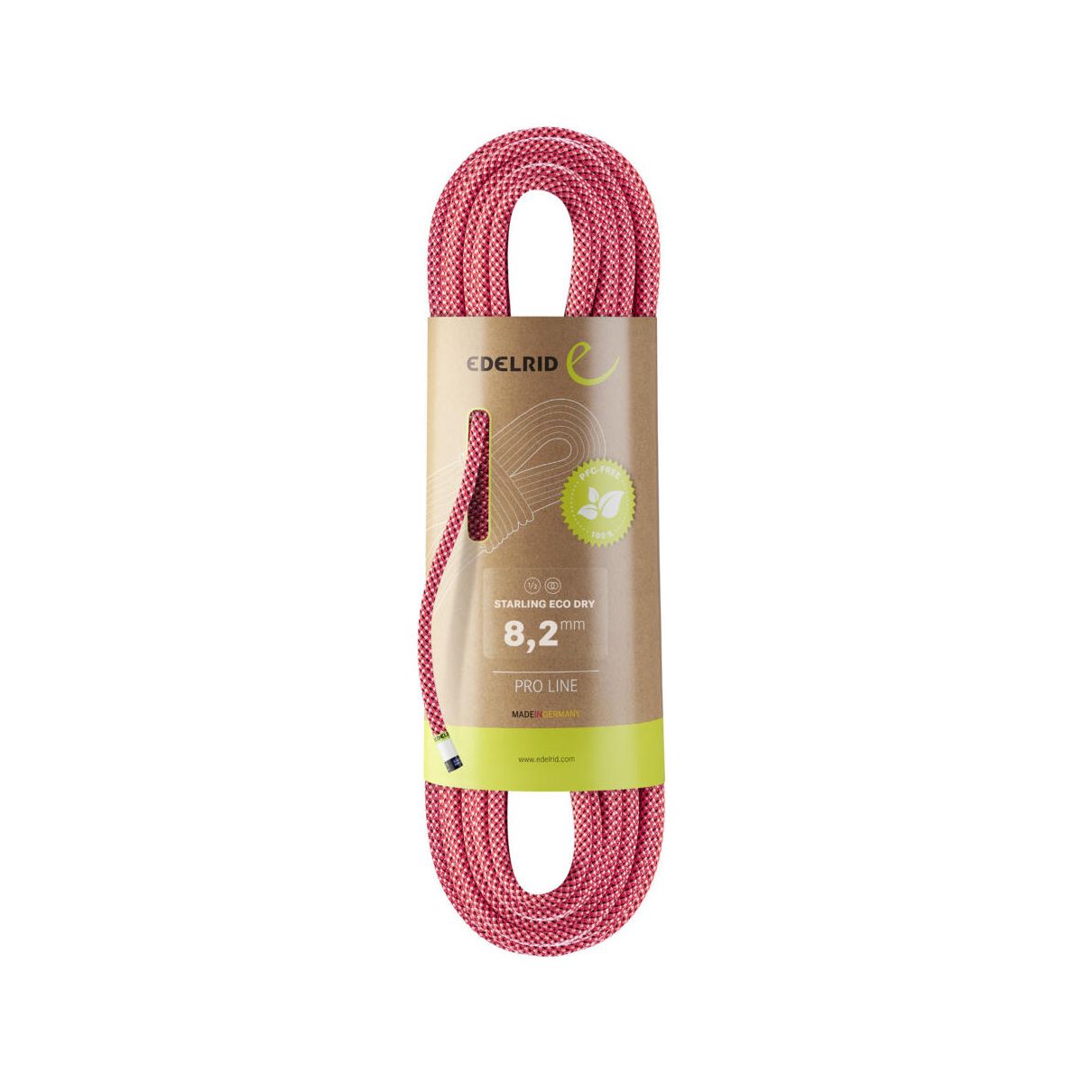 Edelrid Starling Eco Dry 8,2mm pink (242) 50 M 713590502420