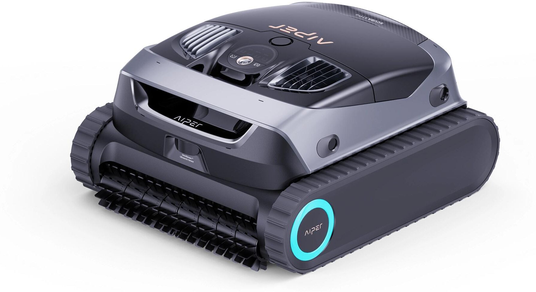Poolroboter "Aiper Scuba X1 Pro", grau (bunt), Poolbodensauger, Poolroboter bunt Einheitsgröße