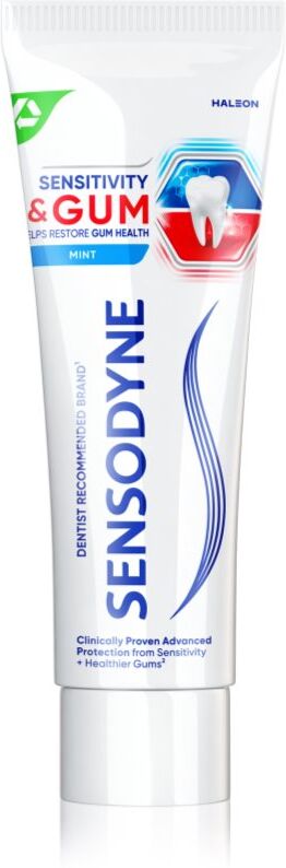 Sensodyne Sensitivity & Gum Zahnpasta für empfindliche Zähne Mint 75 ml