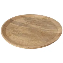 Dekoteller MAINO klein (DH 26x2,50 cm) - braun - DH 26x2,50 cm
