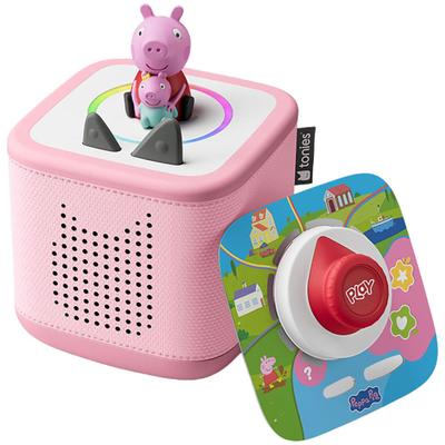 TONIES Lautsprecher "Toniebox 2 Play Set Peppa Pig", rosa, B:16,4cm H:17,3cm, Lautsprecher