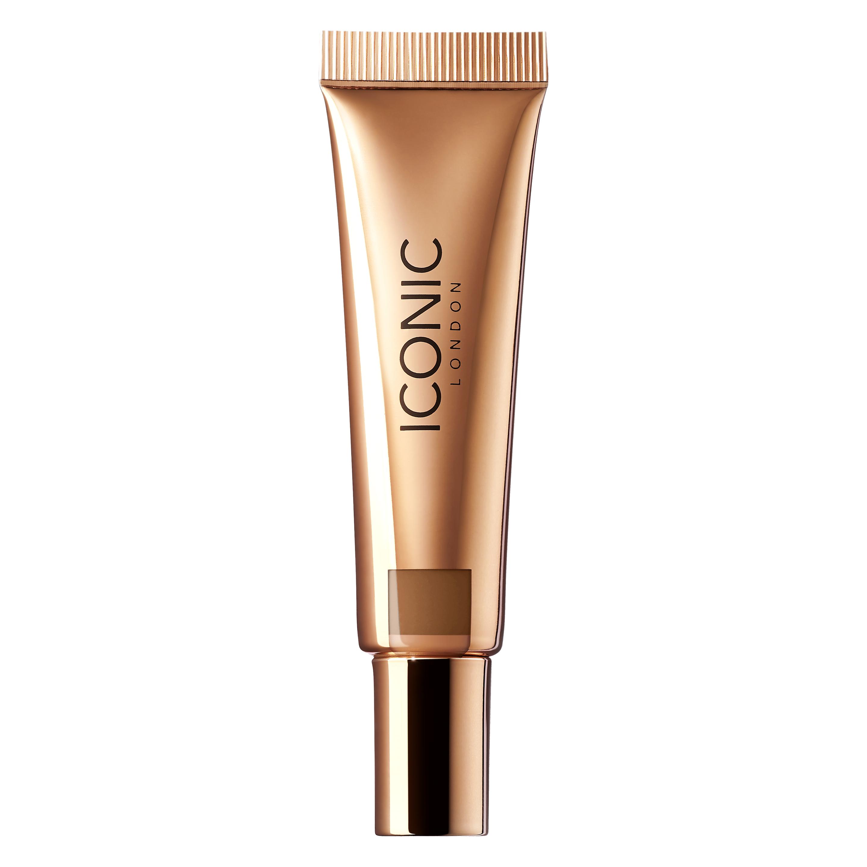 Iconic London Sheer Bronze Lightweight Liquid Buildable Bronzer - Cruelty Free (Spiced Tan, Sunset Bronze, Bronzer, 12.50 ml) (ICBL20005-brown)