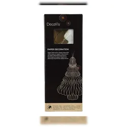 EVERLANDS Weihnachtsbaum 709232 Papier 20x15cm ws