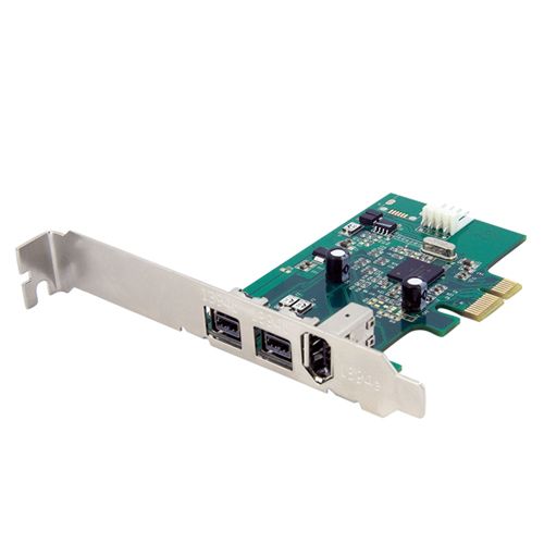 Startech PEX1394B3 3 Port PCIe x1 retail