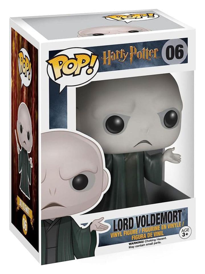 Sammelfigur "Funko POP! Harry Potter Voldemort" in Grau - ab 6 Jahren - onesize