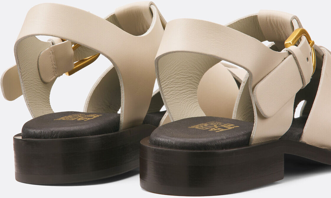 LA REDOUTE COLLECTIONS Sandales fermées en cuir