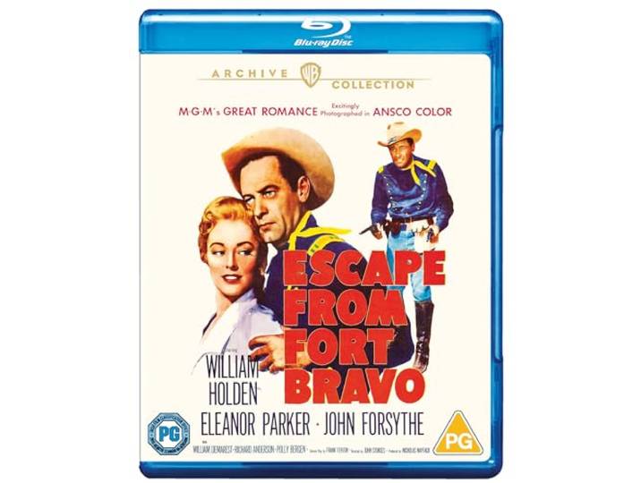 Escape from Fort Bravo [Region Free] [Blu-ray]