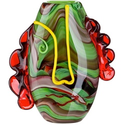 Dekovase Conturo Rot/Gelb/Grün