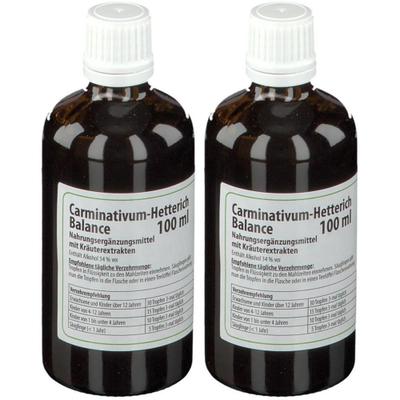 Carminativum Hetterich Balance Tropfen z.Einnehmen 2x 2x100 ml zum Einnehmen