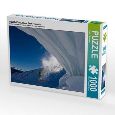 CALVENDO Puzzle Kitzbühel/Tirol, Rider: Tom Friedrich | 1000 Teile Lege-Größe 64x48cm Foto-Puzzle für glückliche Stunden