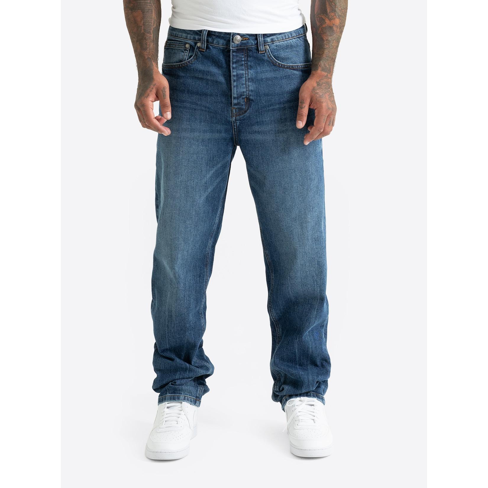 Lonsdale Herren Jeans gerade Passform STROMNESS