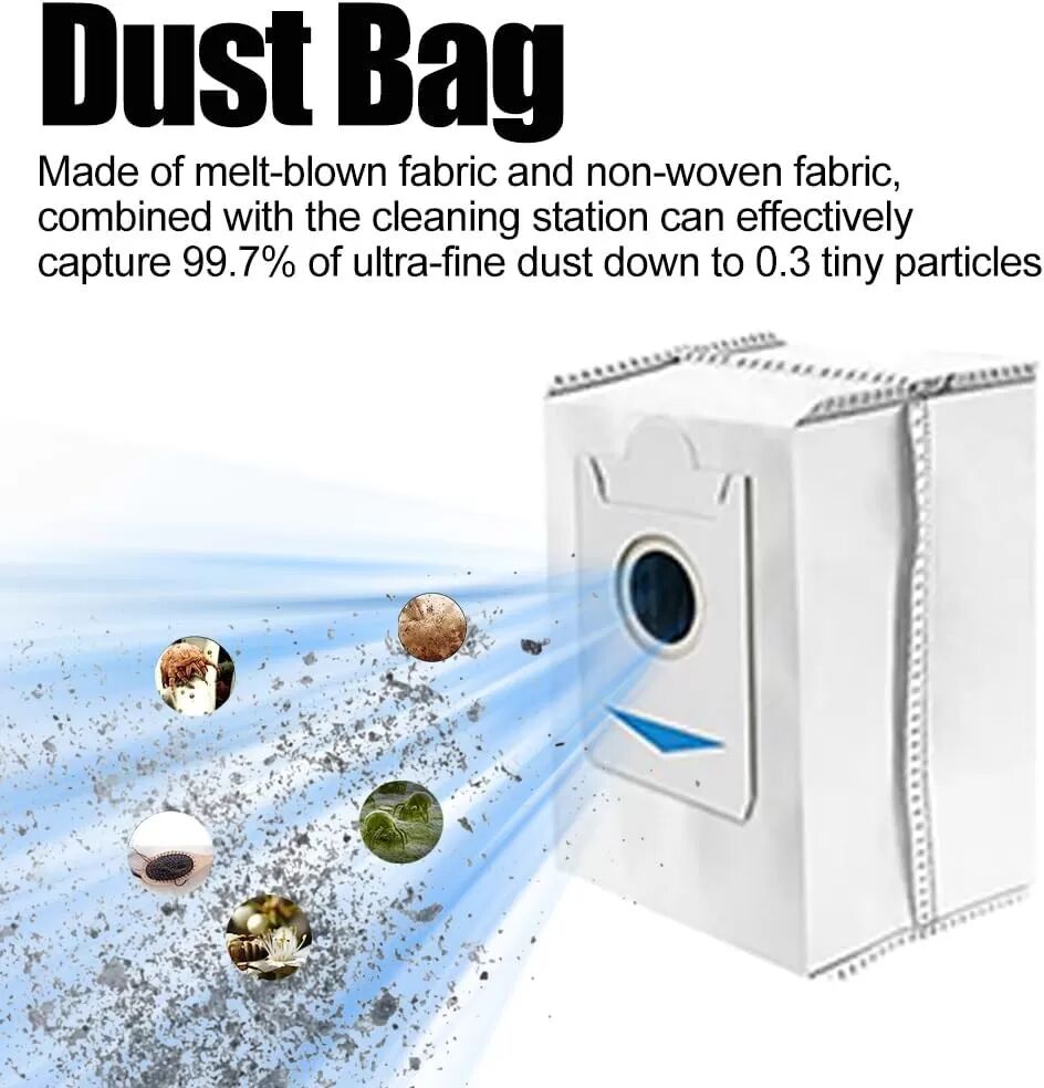 INF Staubsaugerzubehör für Ecovacs Deebot X2/X2 Pro/X2 Omni/DEX86