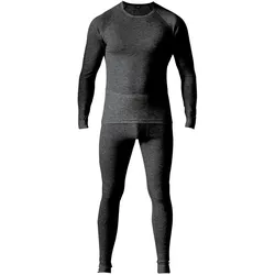 Maier Sports, Herren, Funktionsshirt, Ski Unterwäsche (L), Schwarz, L