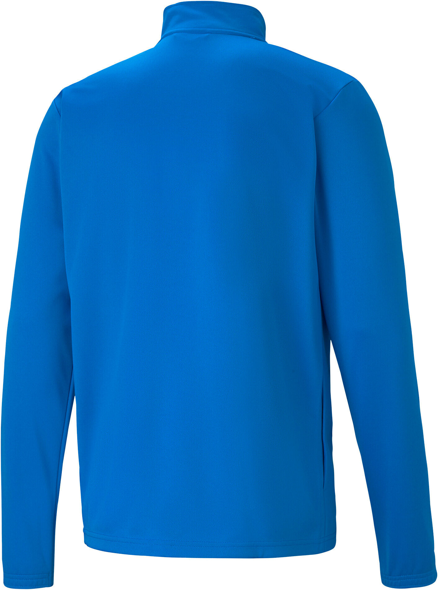 Trainingsjacke PUMA "TEAMRISE TRAINING POLY JACKET", Herren, Gr. 3XL, blau (electric blau lemonade), Piqué, Obermaterial: 100% Polyester, unifarben, regular fit normal, Jacken Trainingsjacke, sportlicher Stil mit kontrastfarbener Paspelierung electric bla