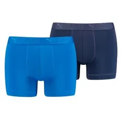 Puma 2P Sport Microfiber Boxer Blau Polyester Large Herren