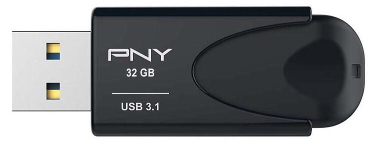 PNY Technologies PNY USB-Stick Attaché 4 schwarz 32 GB FD32GATT431KK-EF