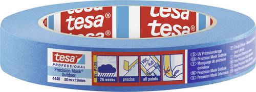 Tesa PRECISION OUTDOOR 04440-00000-00 Kreppband tesa Professional Blau (L x B) 50m x 19mm 1St.