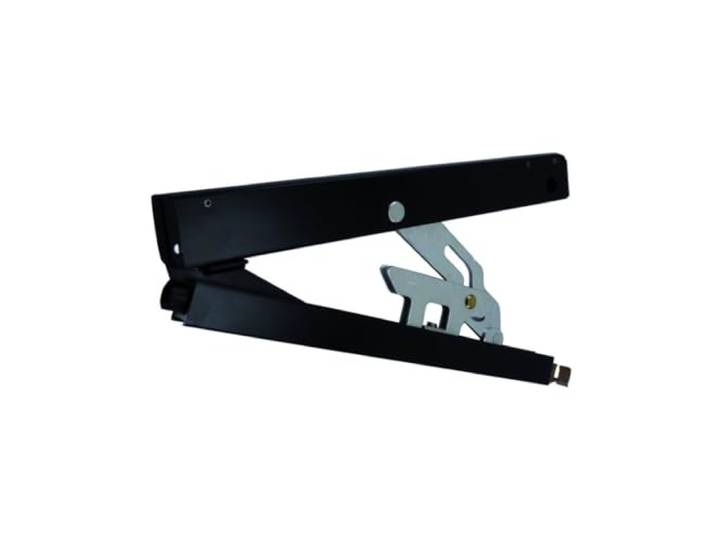 Geze - Compas pour fenetre bois\, aluminium et pvc ol 90-ouverture 170 mm - Finition.Noir RAL 9005 -