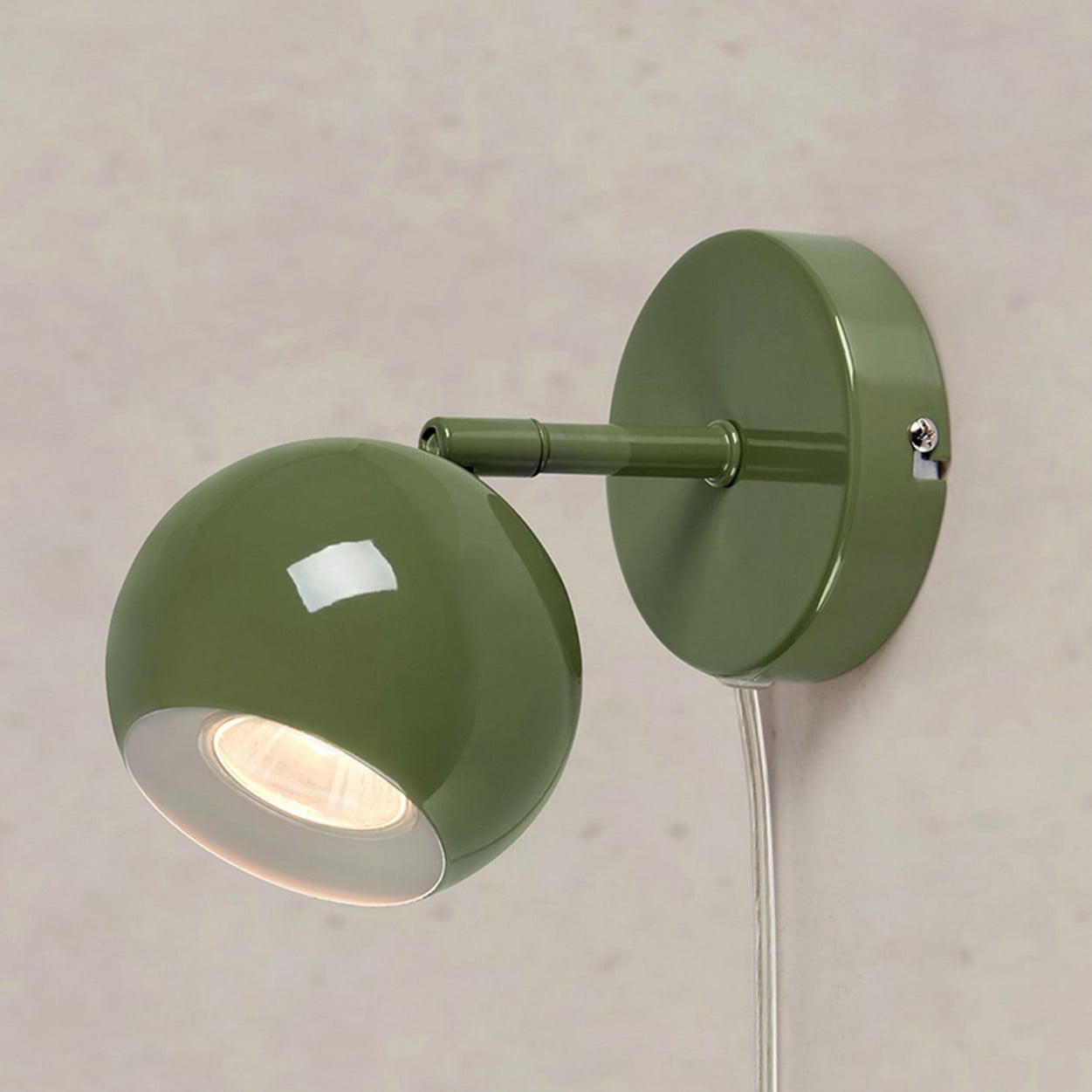 Markslöjd Wandlamp Groen Metaal GU10 Modern