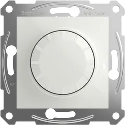 Schneider Electric Dimmer Asfora Weiss (RAL 9003) EPH6870121D, Schalter + Taster, Weiss