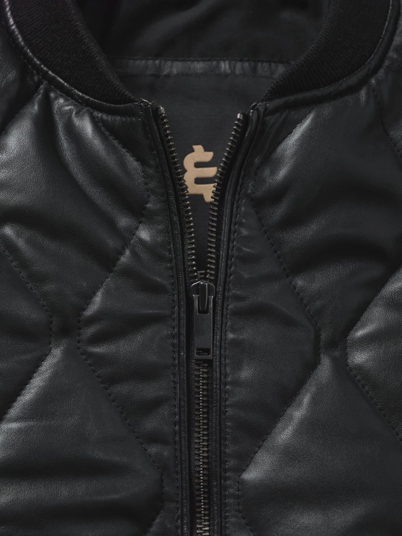 Mey & Edlich Understatement-Lederjacke Schwarz 46