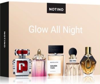Beauty Discovery Box Notino Glow All Night conjunto unissexo . Discovery Box Notino Glow All Night