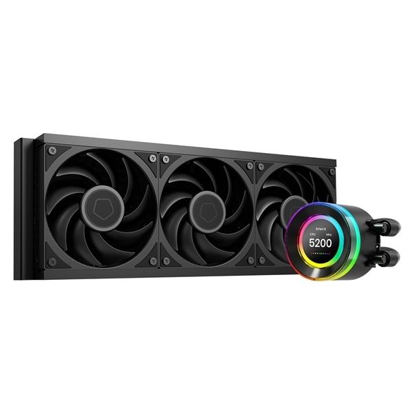 ID-Cooling Space SL360 V2 PLUS CPU-Wasserkühler - Schwarz - 3 × 120-mm-A-RGB-Lüfter (COLIDCSL360V2PLUS)