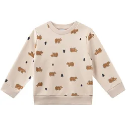 Sanetta Sweatshirt Bären, natur | mehrfarbig, 86