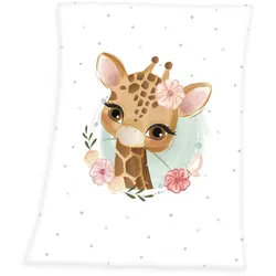 Herding Giraffe Microfaserflausch-Decke Größe 75x100 cm