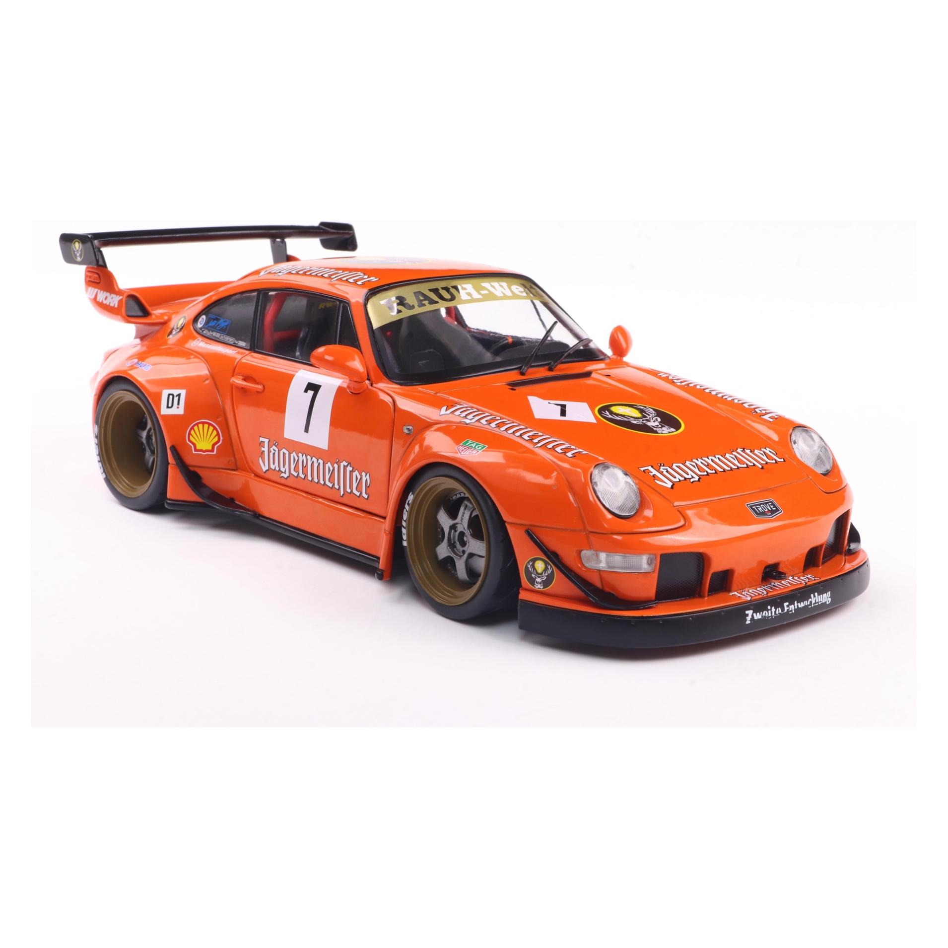 Solido 1:18 RWB BODYKIT JÄGERMEISTER orange (421186493)