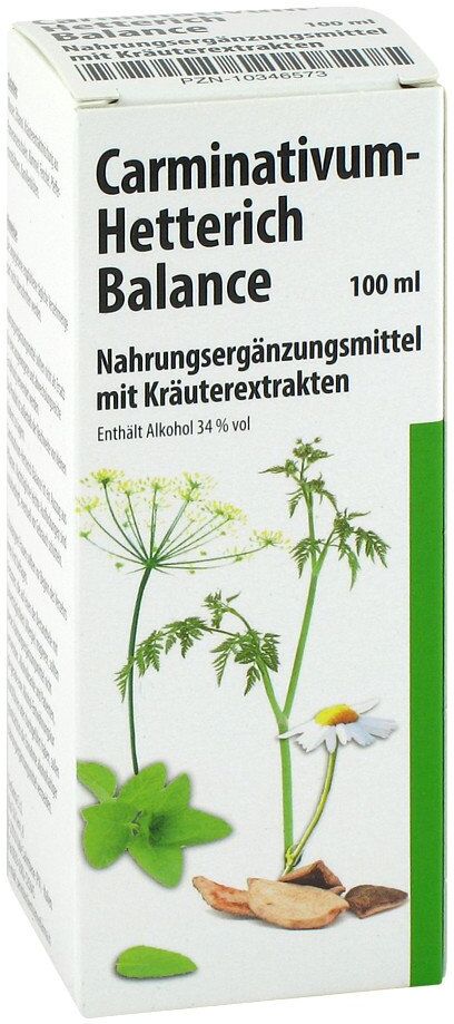 Carminativum Hetterich Balance Tropfen zum Einnehmen 100ml